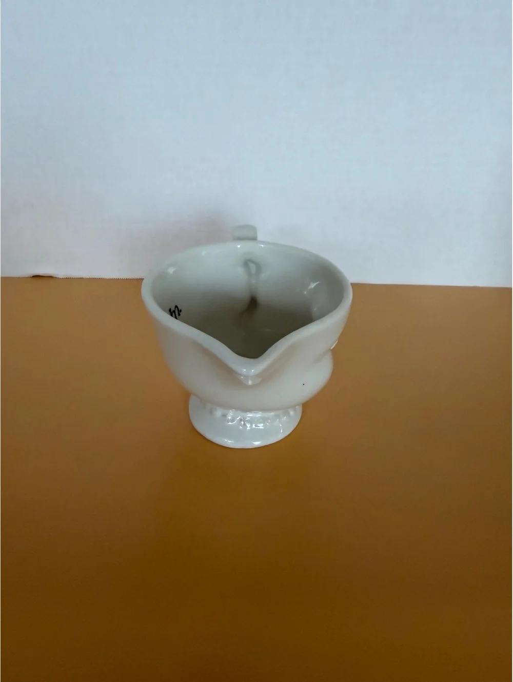 Baileys Ceramic Creamer Pitcher with Winking Face Design